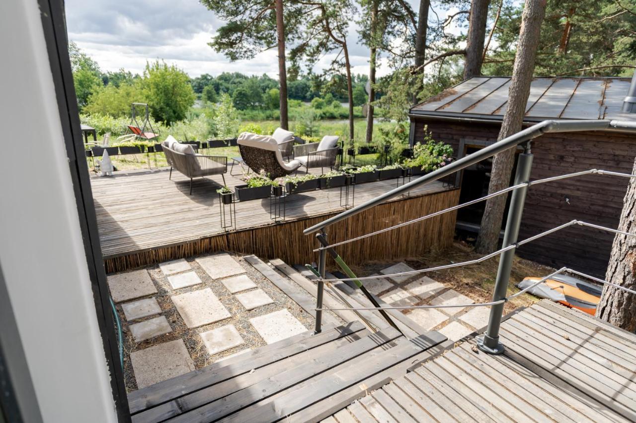 Gaujaclub - 3 Rooms Design Lofts Riverside Gauja  ภายนอก รูปภาพ